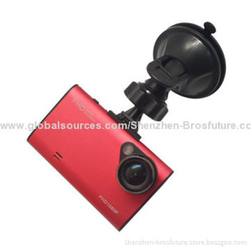 New Model Full HD Car DVR, 88*52.5*9.3mm Dimensions